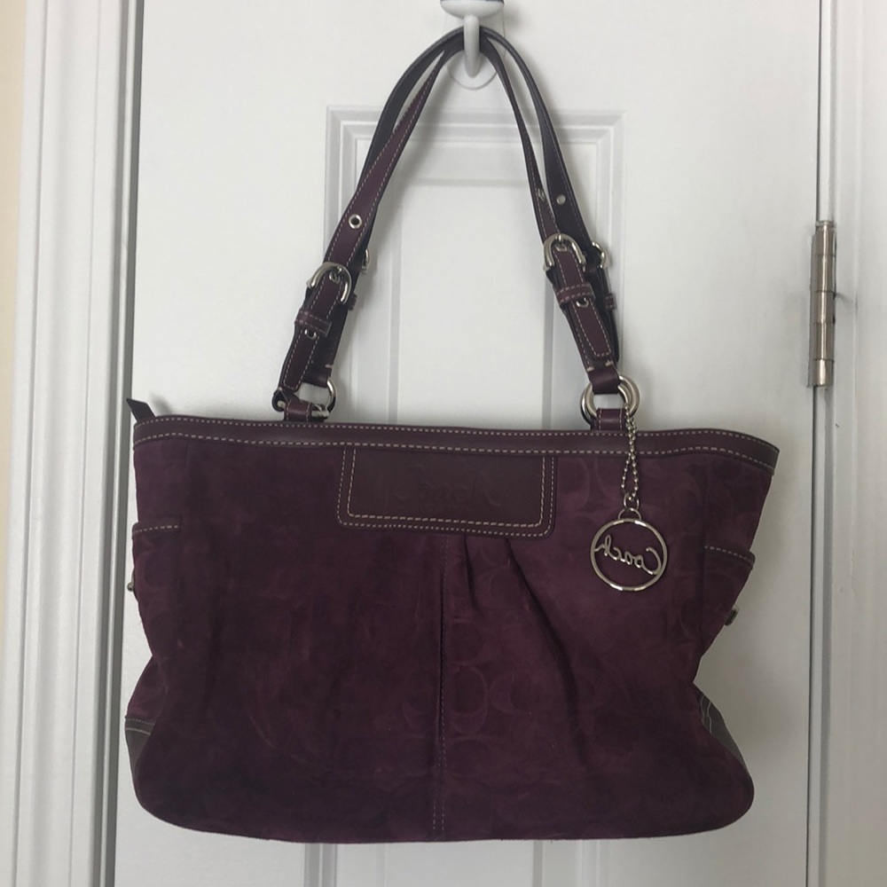 EUC Purple Suede